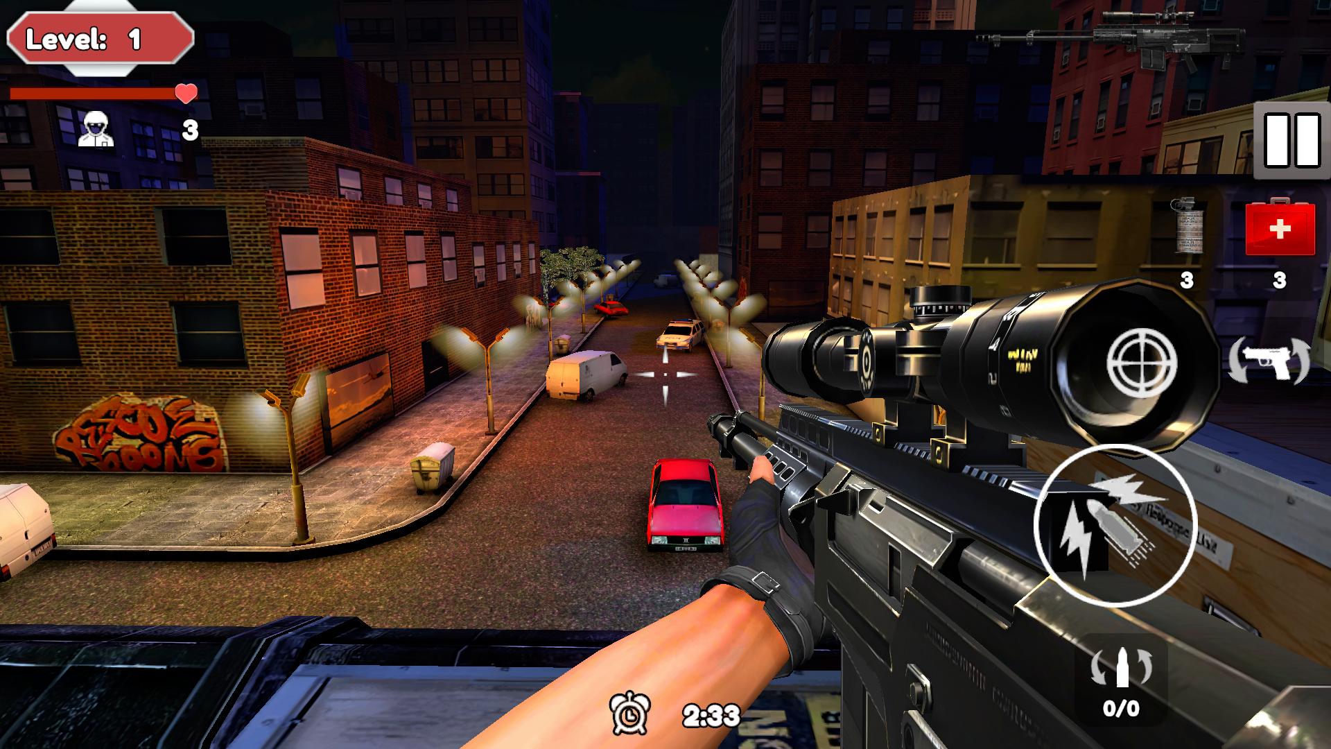 狙击杀手3D游戏截图