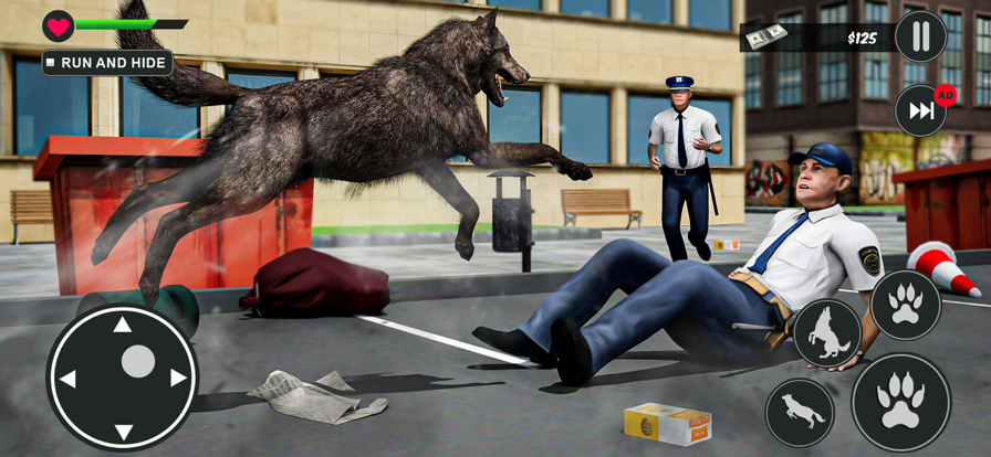 Wild Life Simulator Wolf Games游戏截图
