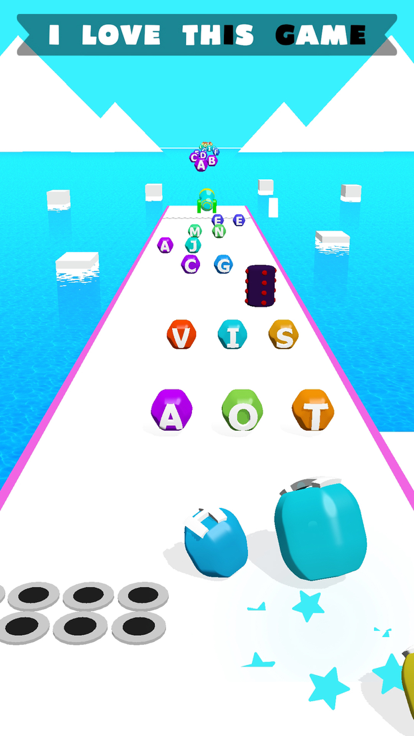 ABC Run - 2048 Alphabet Runner游戏截图