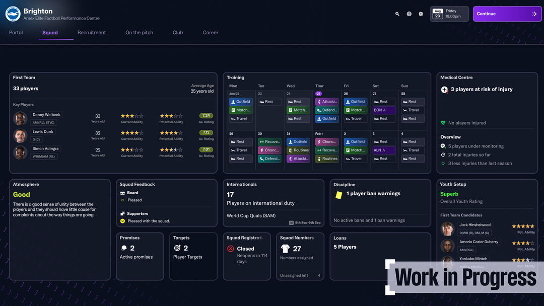 足球经理2025游戏截图