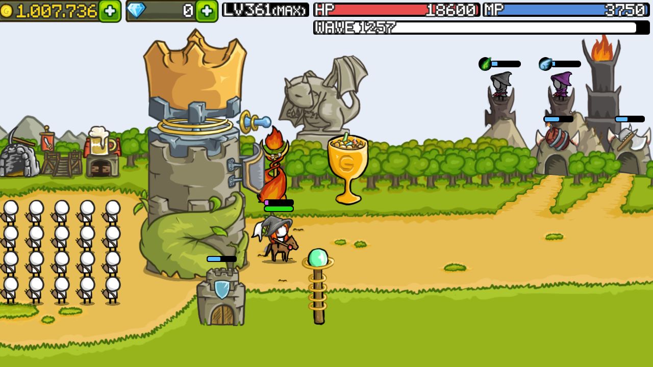Screenshot of Grow Castle