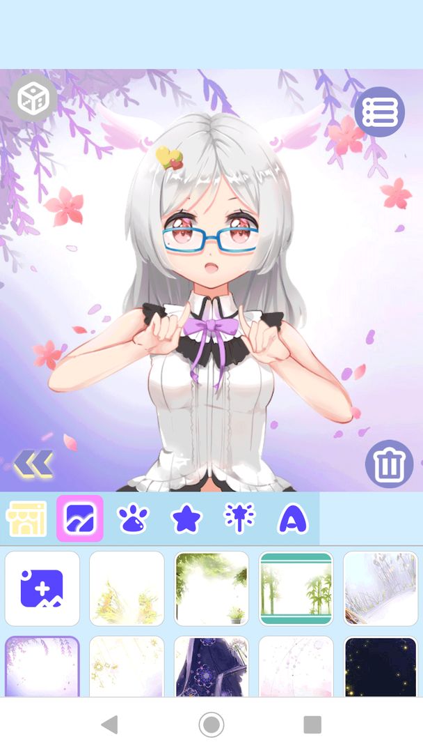 Screenshot of Anime Dress Up 2