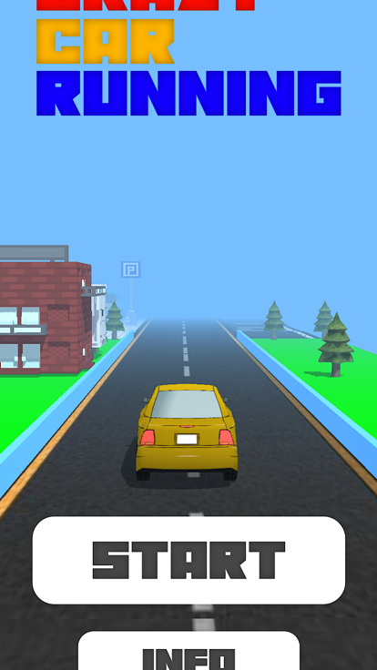 Crazy Car Running!游戏截图
