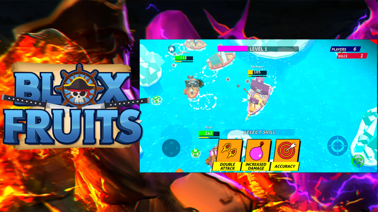 Blox Fruits For Roblox MOD游戏截图