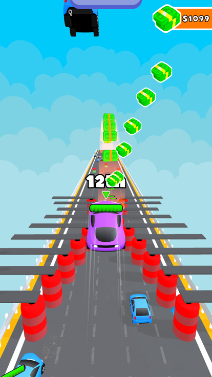 Crash Race 3D!游戏截图