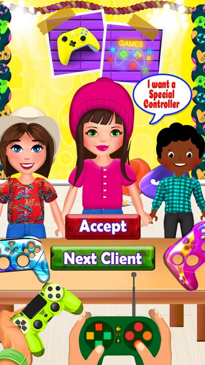 扎染控制器 DIY 游戏游戏截图