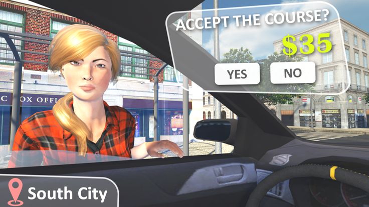 Taxi Simulator City Car Driver游戏截图