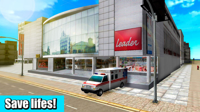 Ambulance Driver: Simulator 3D游戏截图