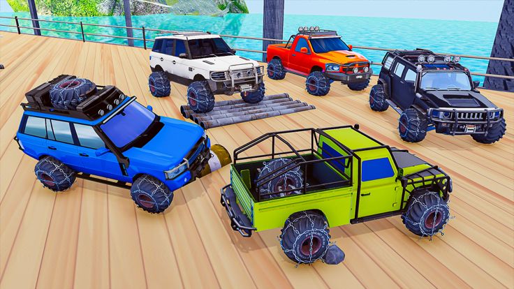 4x4 Offroad Jeep Hill Climb游戏截图