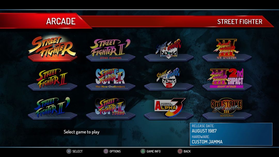 Street Fighter 30th Anniversary Collection游戏截图