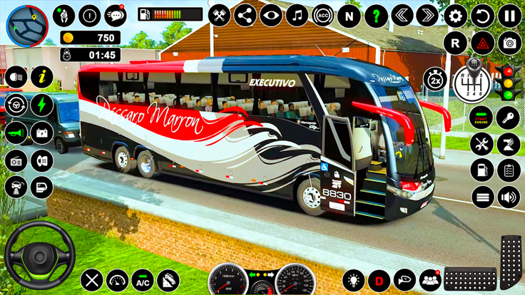 Public Bus Simulator Game 2023游戏截图