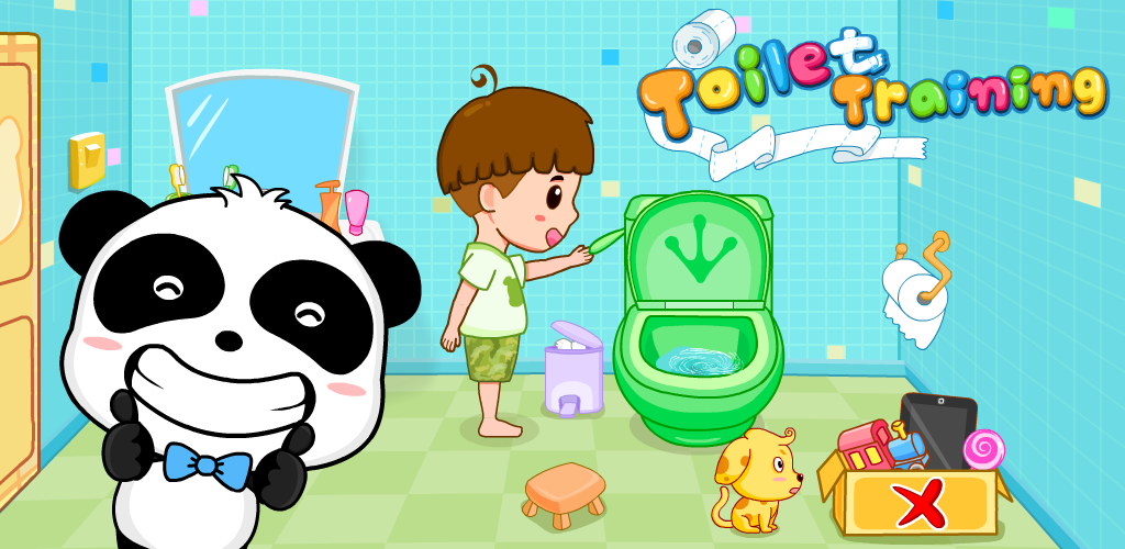 Baby Panda’s Potty Training游戏截图