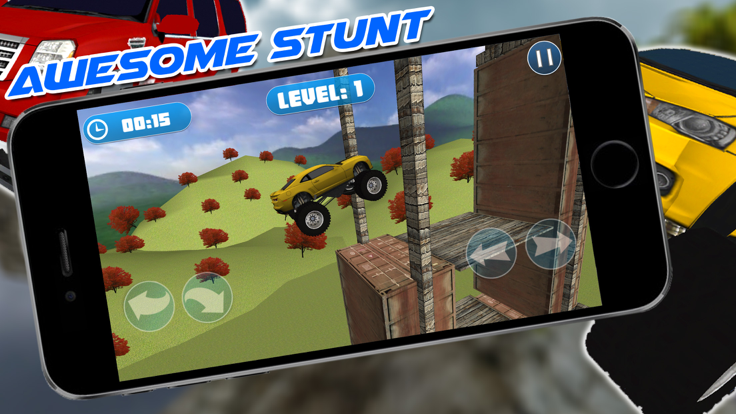 Monster Truck Stunt Madness 3D游戏截图