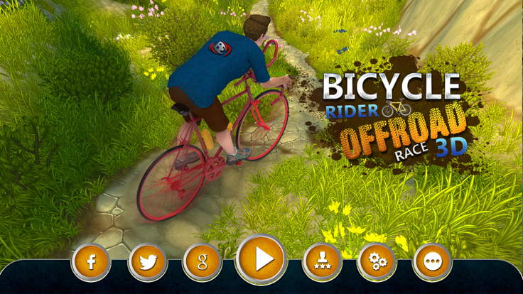 Bicycle Rider Off Road Race 3D游戏截图