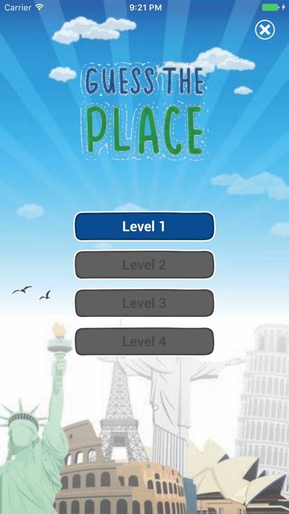 猜测地方测验-城市或国家游戏截图