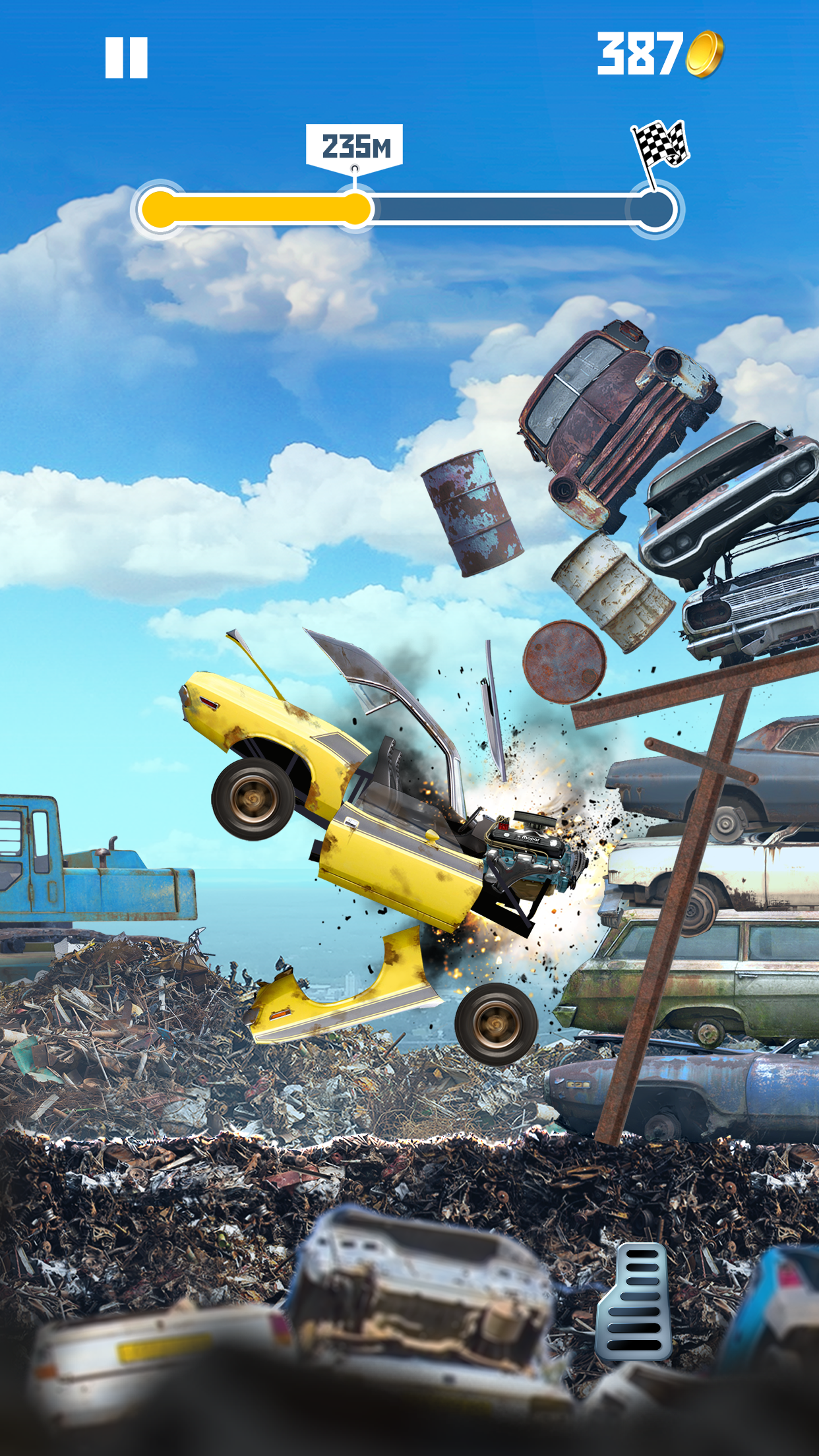 Jump The Car游戏截图