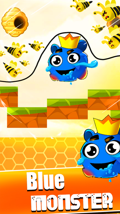 Save My Blue Monster Bowfriend游戏截图