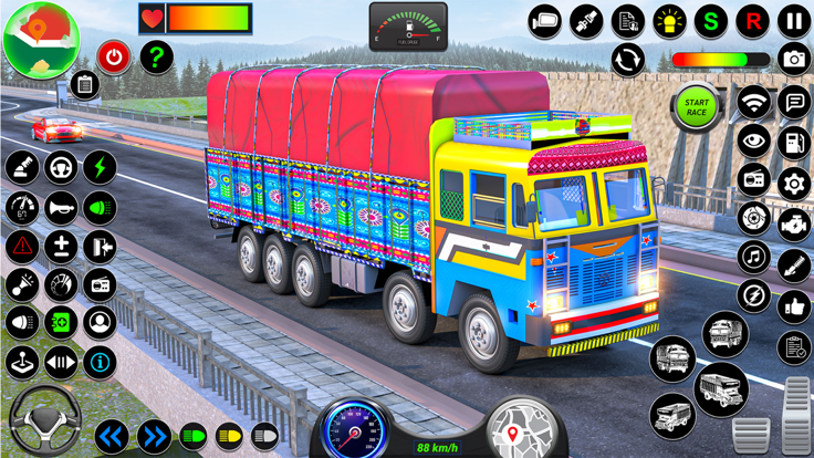 Indian Truck Driving Game 3D游戏截图