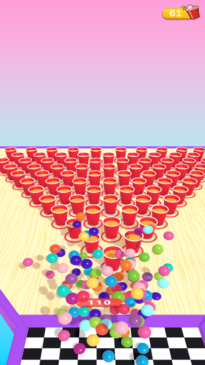 Pong Run 3D游戏截图