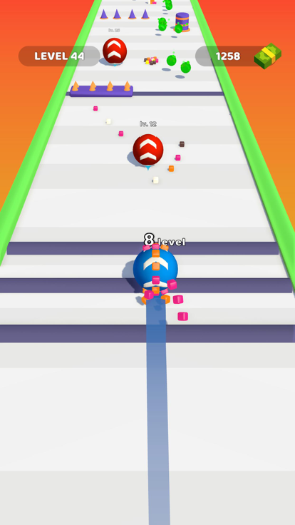 Rolling Paint Runner游戏截图