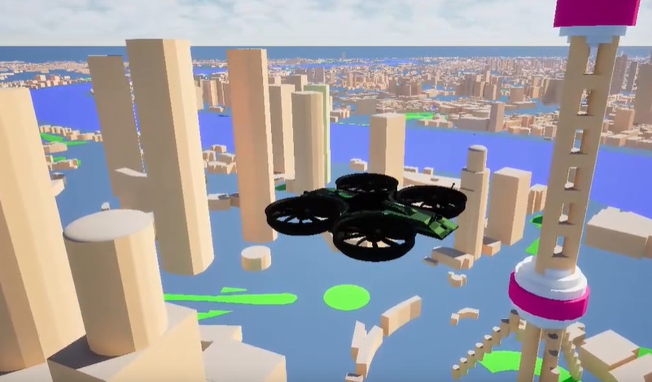 俯瞰魔都游戏截图