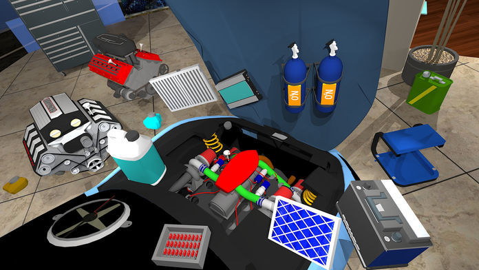 修复我的车:豪华运动构造和比赛游戏截图