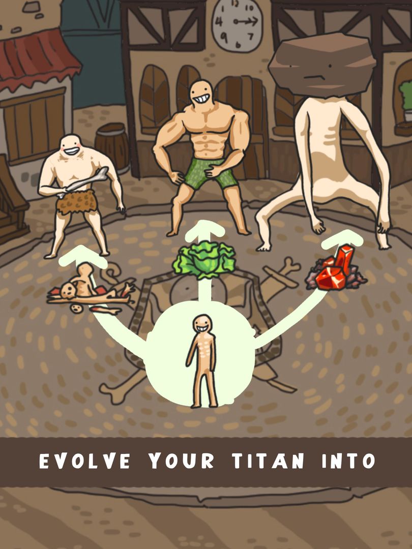 Screenshot of Titan Evolution World