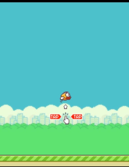 Flappy Bird游戏截图