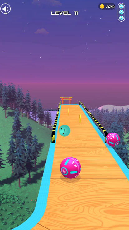 球球跑酷游戏截图