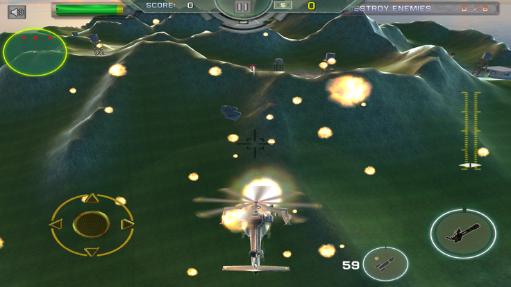 Top Strike - Royal Helicopter Pilot Missions 3D游戏截图