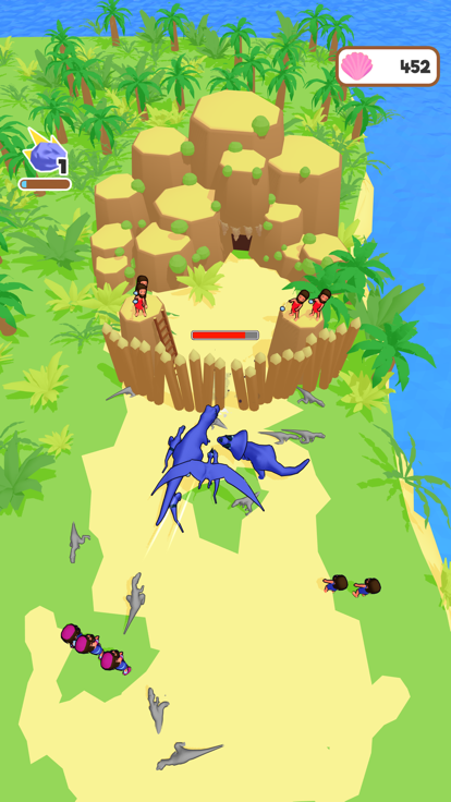 Jurassic History Raid游戏截图