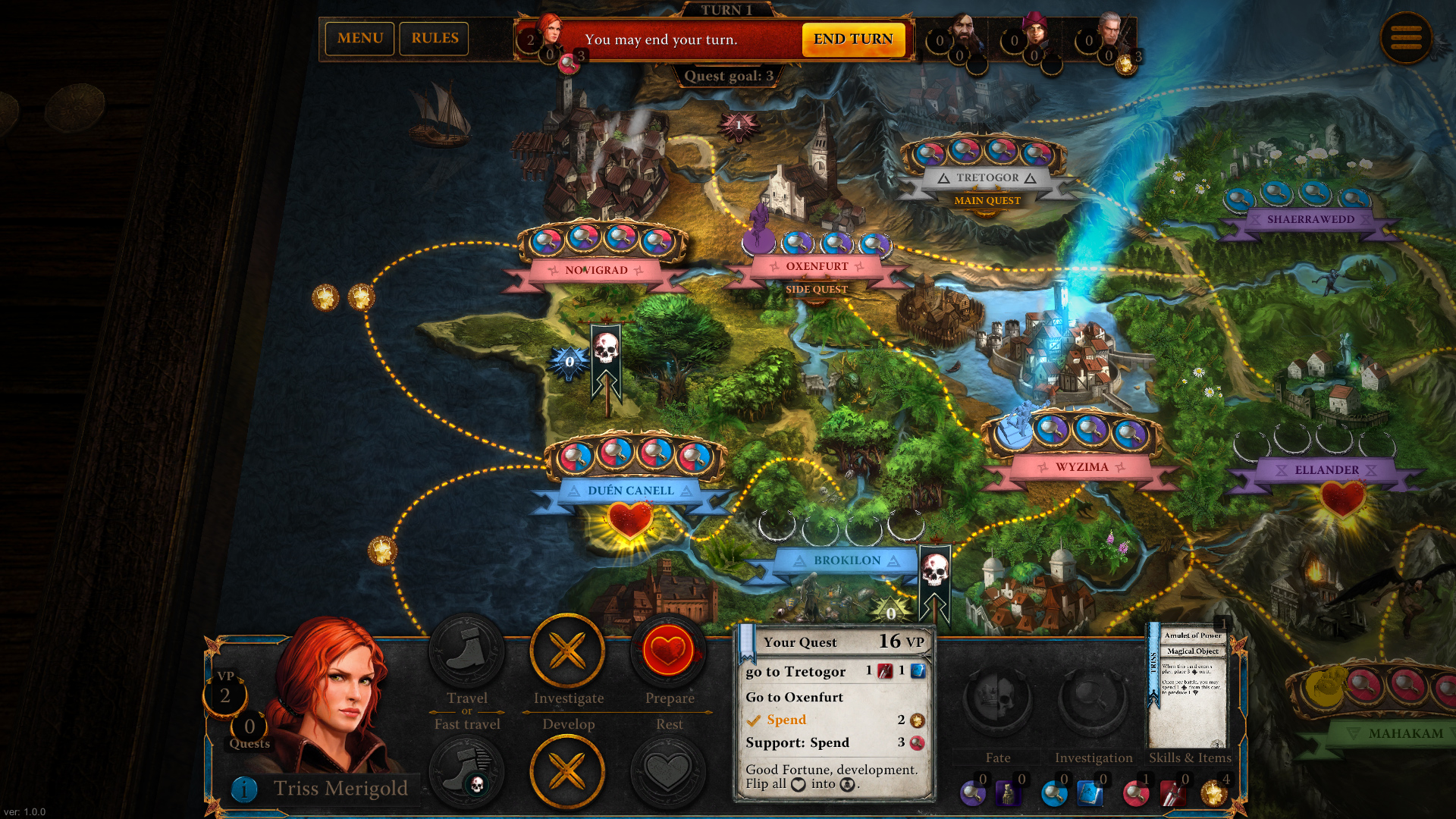 The Witcher Adventure Game游戏截图