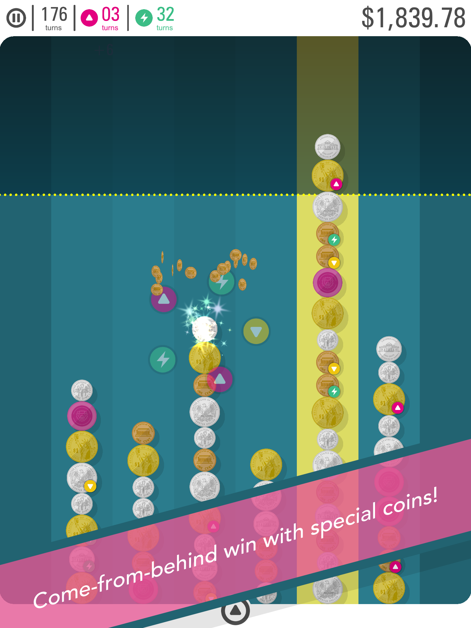 Coin Line - Merge Coin Puzzle游戏截图