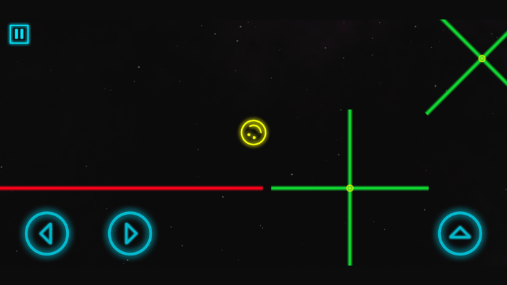 Neon Yellow Ball游戏截图