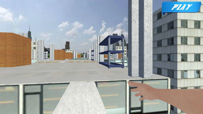 Roof Runner Jump - VR Google Cardboard游戏截图