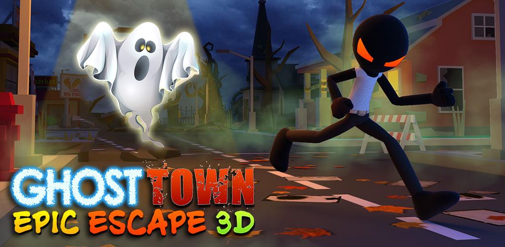 Ghost Town Epic Escape 3D游戏截图