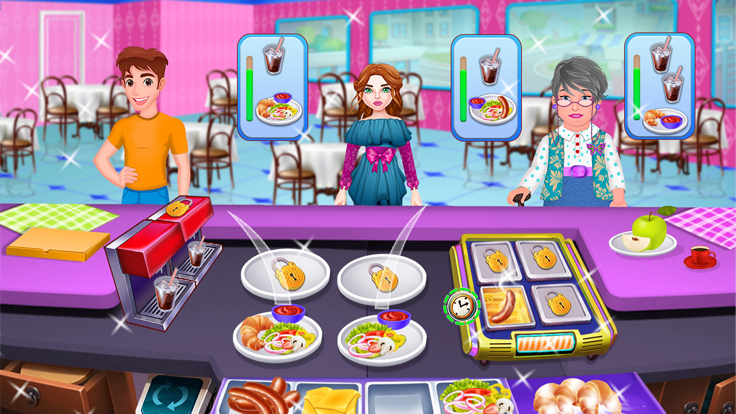 Kitchen Fever Chef Madness游戏截图