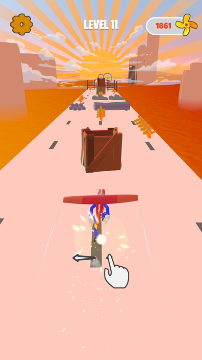 Walking Plane游戏截图