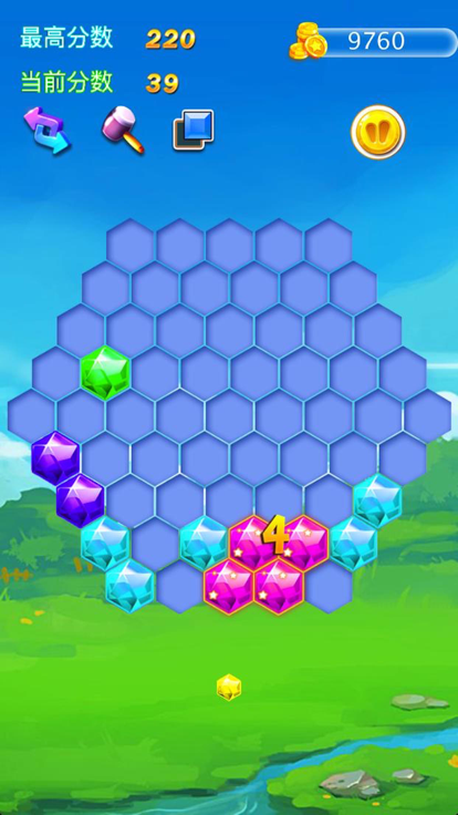 消除砖块2017-免费经典消除游戏5合1玩个够游戏截图
