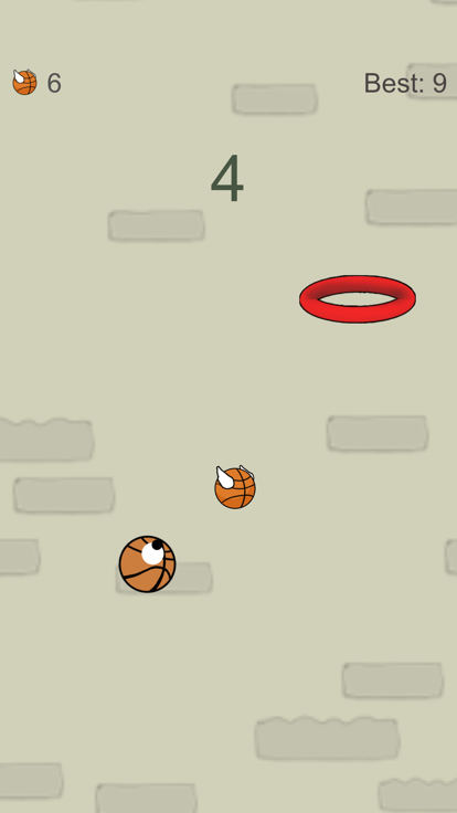 Flapp Dunk游戏截图