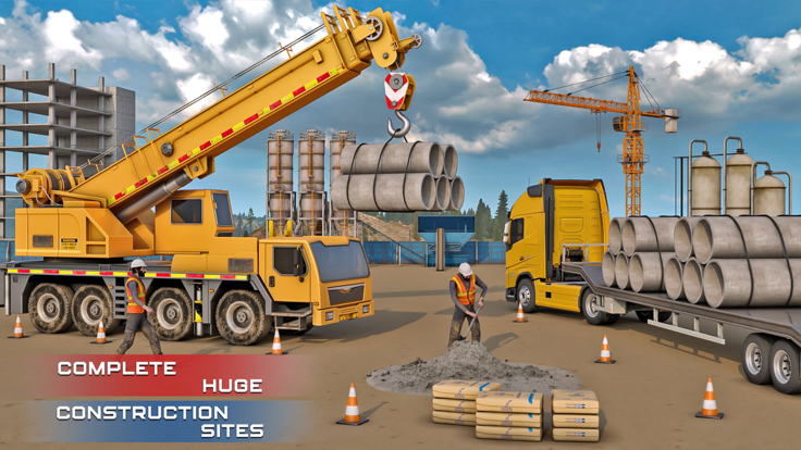 City Excavator Simulator Game游戏截图