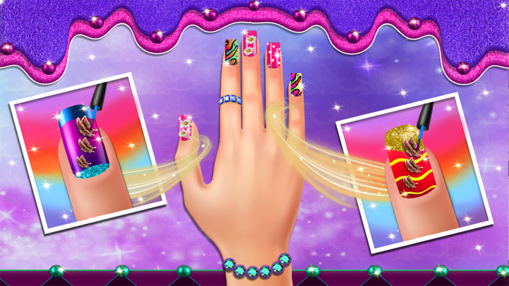 Nail Salon Girl Fashion Game游戏截图