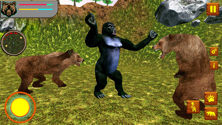 Bear Simulator Wild Animal游戏截图