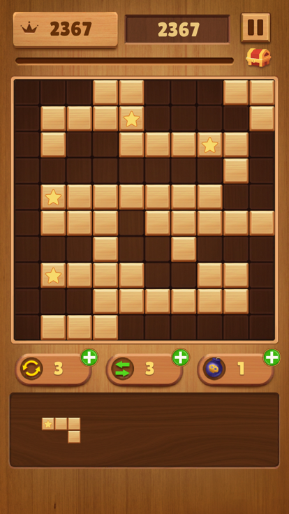 Woodytris: Block Puzzle游戏截图