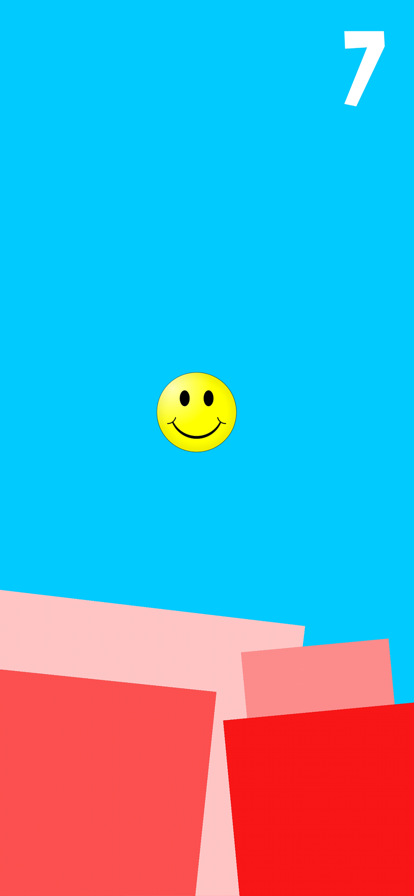 快乐跳跃的表情符号:)游戏截图