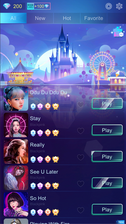 BLINK ROAD - Kpop Road Dancing游戏截图