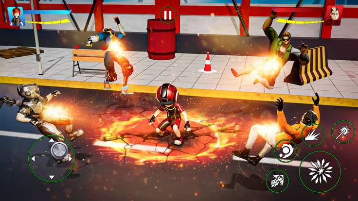 Fire Hero Ice superhero游戏截图