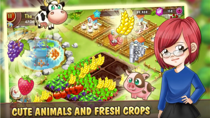 Farm Games - Farming Simulator 2017游戏截图