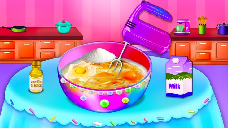 蛋糕制作:烹饪游戏游戏截图