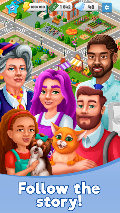 梦想改造家 (Riverside Merge)游戏截图